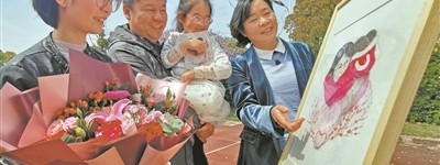 教师笔下逆行者
