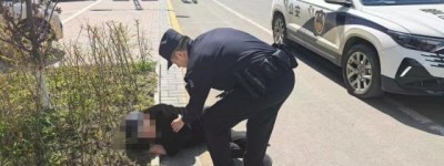 有“警”无险！老人街头摔倒，民警全程护送就医