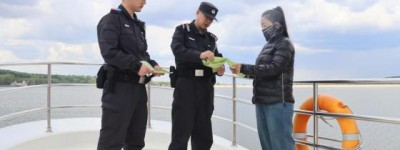 宾县公安“水上体检” 筑牢景区安全“防护网”