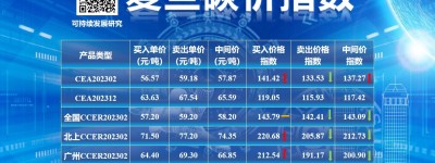 复旦大学可持续发展研究中心：节日效应下1月全国碳市场交易冷清