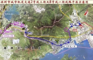 深圳地铁8号线首列车抵达深圳,明年可以坐地铁去看海啦!