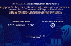 深圳和新加坡共商国际化营商环境与国际商事争议解决
